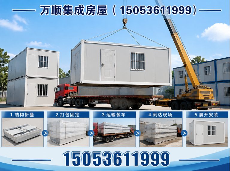 奎文区打包箱房展示图